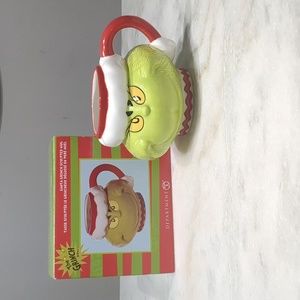 DEPARTMENT 56 Dr. Seuss Santa Grinch Sculpted Coffee Mug 32 Oz. New